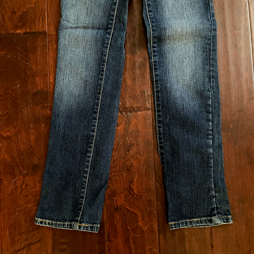 Lucky Brand Girls Classic Cate Skinny Embroidered Blue Denim Jeans Pants Size 16 - Picture 5 of 12