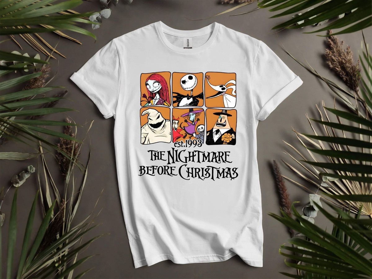 The Nightmare Before Christmas T-shirt T shirt Men Women Unisex