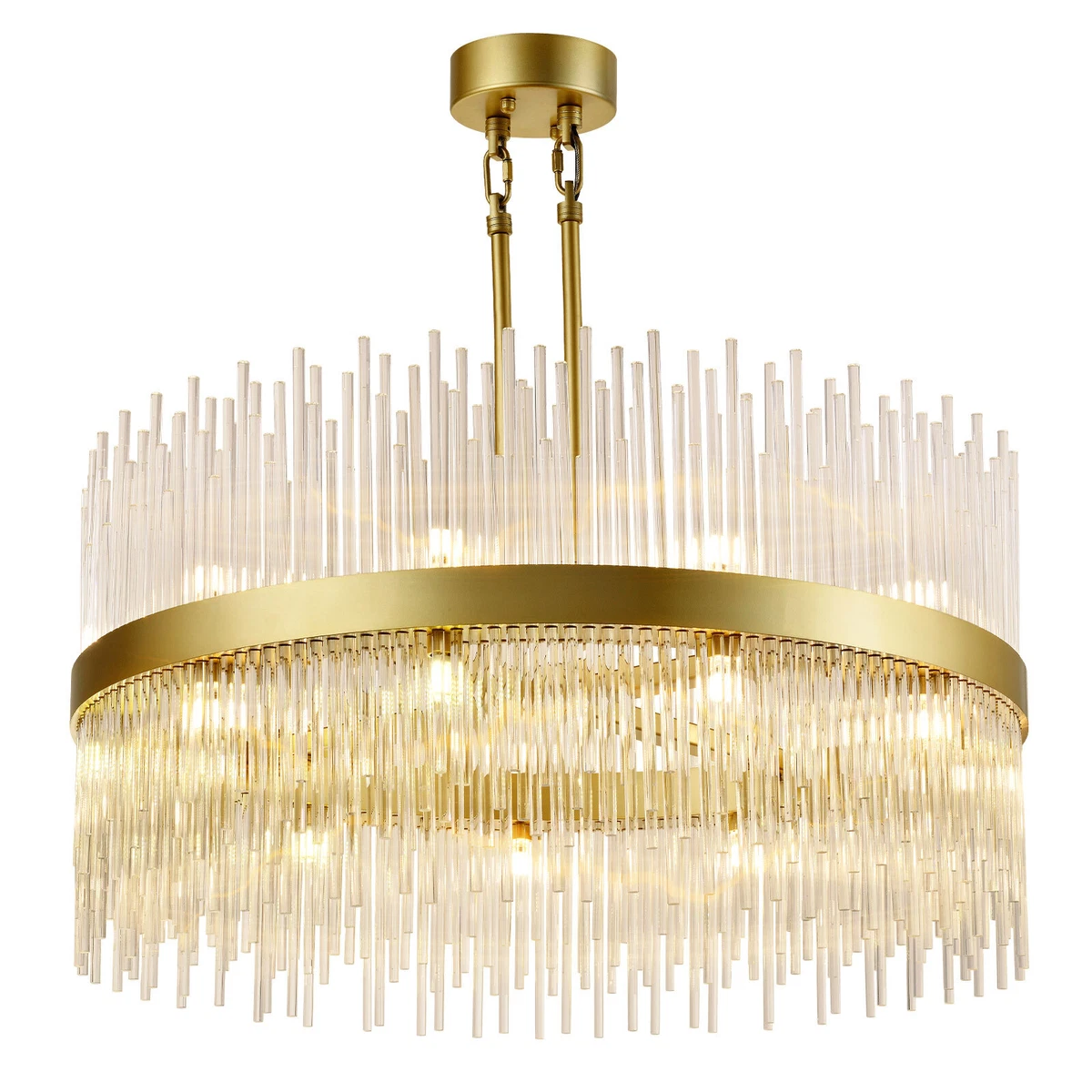 Brass branch chandelier deals