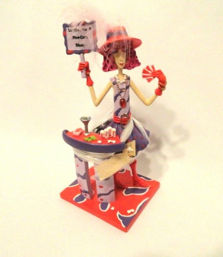 FIGURA DOLLY MAMA "VIVA VEGAS COLLECTION" # 0576 COLECCIÓN HAMILTON NUEVA - Imagen 2 de 5