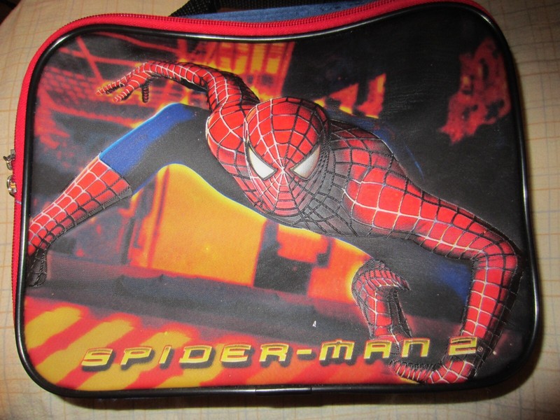 VTG-2004- SPIDERMAN-2- WITH THERMOS LUNCH BOX