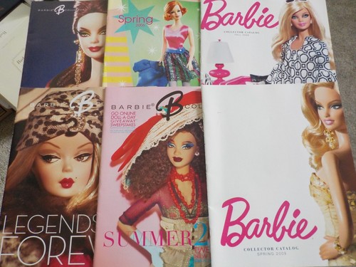 SIX BARBIE COLLECTIBLES MAGAZINES MINT