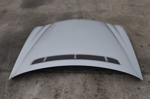 00-06 W215 MERCEDES BENZ CL500 CL600 CL55 HOOD COVER PANEL BONNET SILVER #2 - Picture 5 of 11