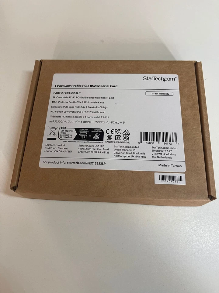 Scheda Serial RS232 PCIe 1 Porta – StarTech – Nuova e Garantita! - Immagine 2 di 4