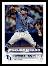 Shane McClanahan  2022 Topps #244 Tampa Bay Rays FUTURE STARS