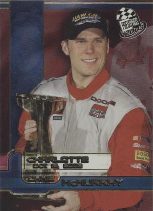 2003 Press Pass - Jamie McMurray #0 - 1 of 1
