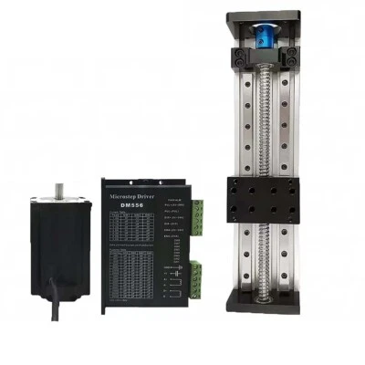 TOSEASTARS Linear Guide Actuator CNC Slide Table Nema23 1605 Ball Screw Motor Kit 60kg Load