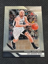2018-19 Panini Prizm #281 Manu Ginobili San Antonio Spurs
