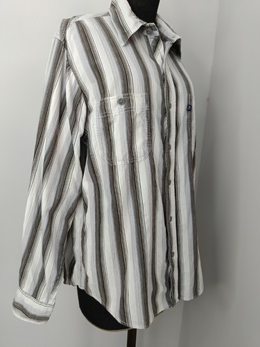 Kansai Yamamoto JEANS corduroy striped L shirt - Picture 7 of 15