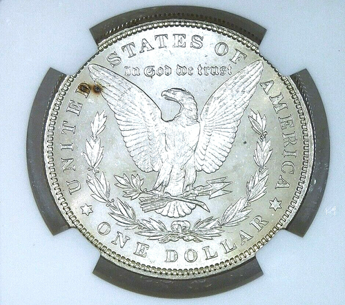 1896 Morgan Silver Dollar NGC MS63PL White Proof-like Just Graded #GE924 - Picture 4 of 4