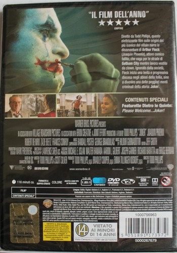 JOKER con Joaquin Phoenix e Robert De Niro DVD - Foto 2 di 2