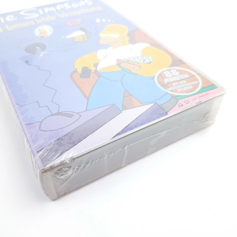 Neu in Folie - Die Simpsons - Homers letzte Versuchung - VHS selten Sammler 90er - Bild 4 von 4