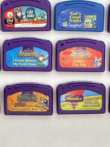 Huge Lot 20 Games LeapFrog Leapster Explorer LeapPad Learning Cartridges - Picture 5 of 9
