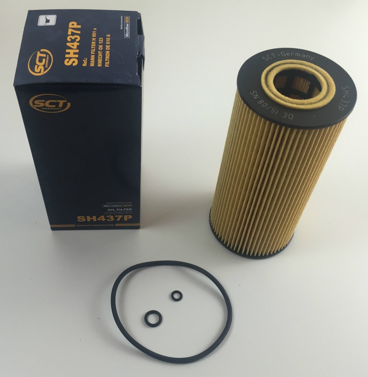 ÖLFILTER INKL. DICHTUNGEN passend für MERCEDES W202 W124 W210 W461 