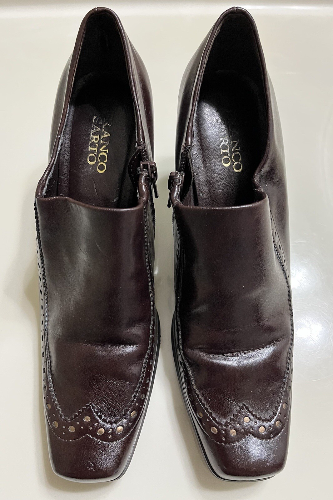 franco sarto century wingtip oxford