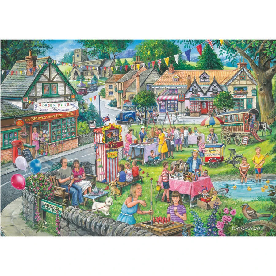House Of Puzzles 1000 Piece Jigsaw - Summer Green