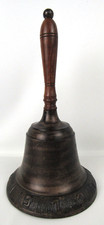 Titanic 1912 London Commemorative Brass Hand Bell with Wood Handle — listing 4
