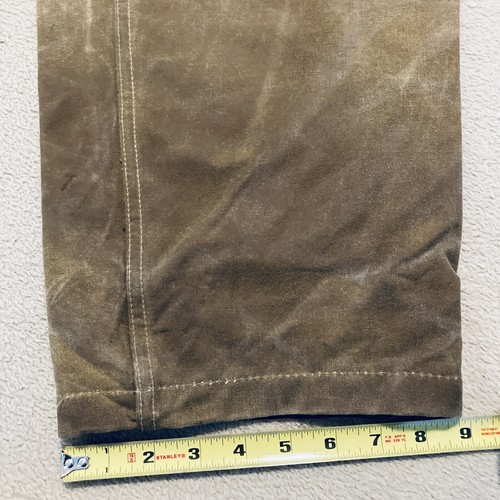 Filson Double Knee Tin Cloth Brush Pants Mens 42 (Fits 42x34) Style 775 Hunting - Picture 12 of 12