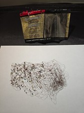 New Vintage Hairnet Brand Decorated Glamour Hairnet 246, Size Large, 1 Net