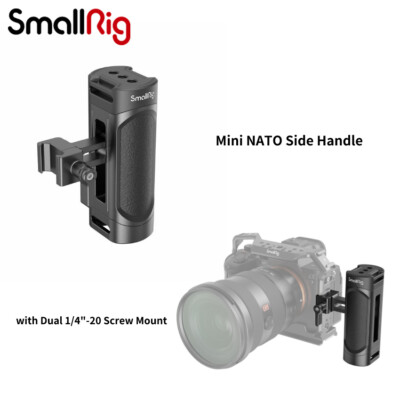 SmallRig Side NATO Handle Quick Release Handgrip for Camera Cage
