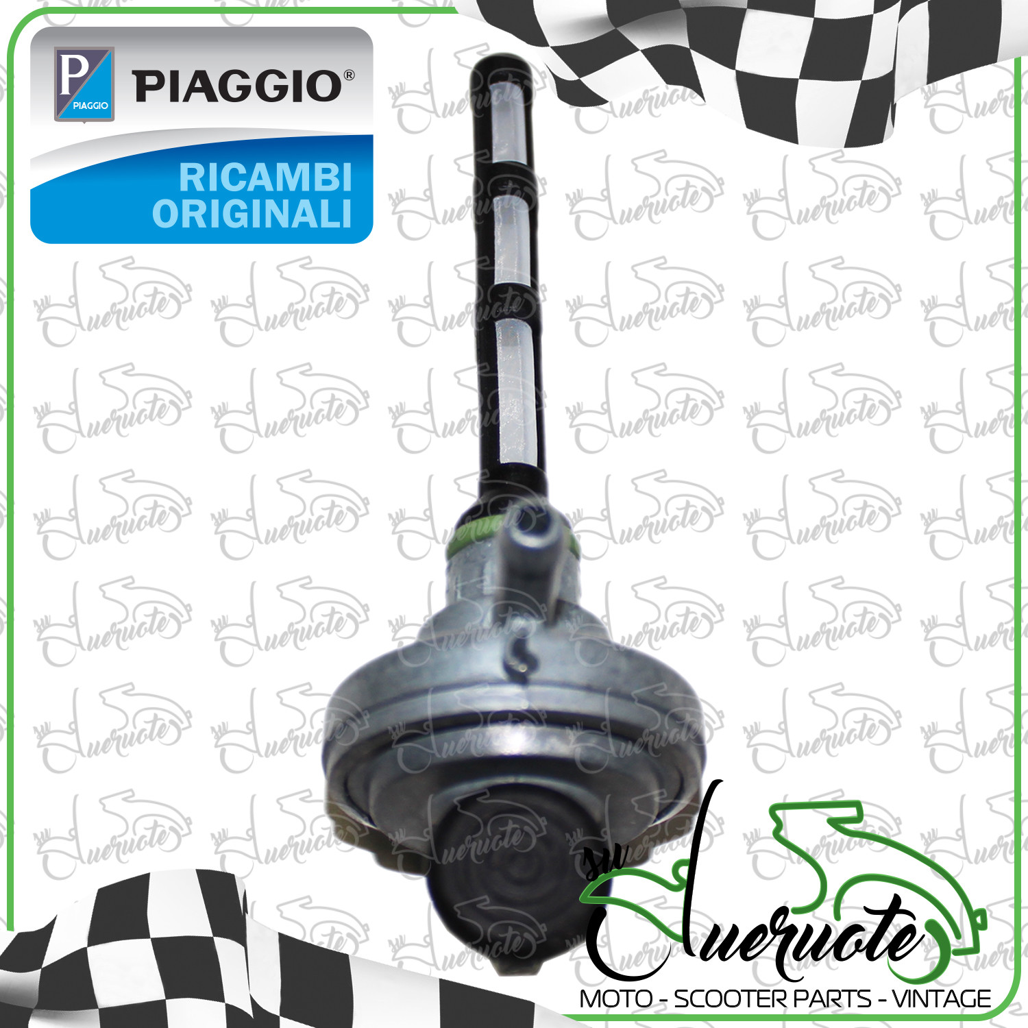 Rubinetto Benzina Vespa 50 Special Rubinetto Carburante (Petcock) 15mm Per Piaggio Vespa ET4 125, Aprilia RS125, Zip 50 | Ricambio Nuovo Petcock 15mm Vespa Et4 - Foto 11