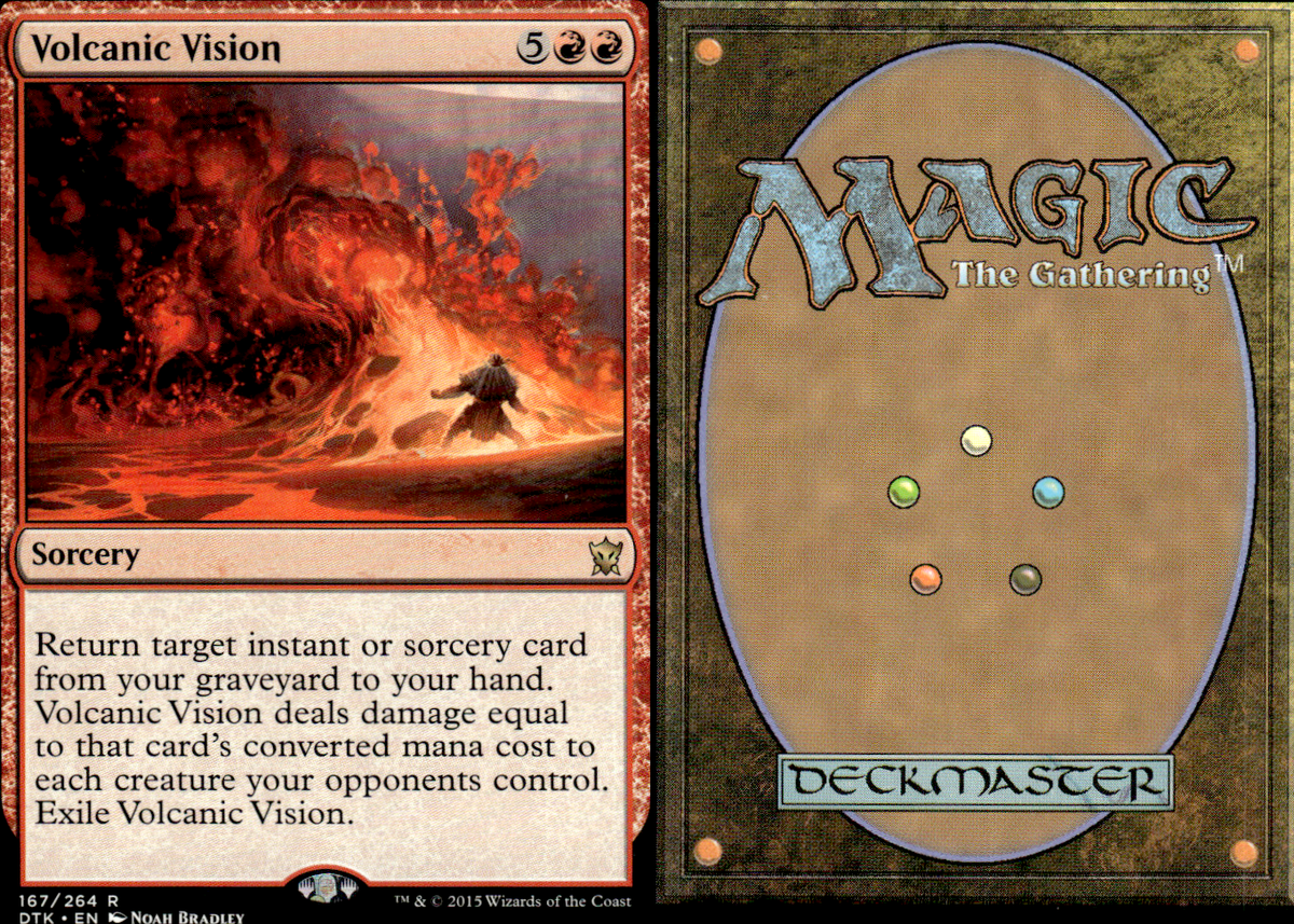 Magic the Gathering -MTG- Volcanic Vision | eBay