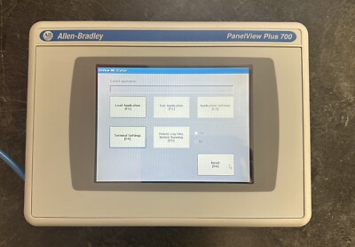 ALLEN BRADLEY 2711P-T7C4D1 /A REV. J, 2711P-RP1 /E REV.F PanelView Plus 700