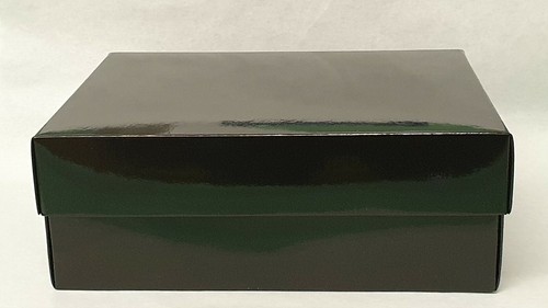Block Colour Gift Box & Lid Square Rectangle Matte Laminate Gloss, Choose Colour - Picture 25 of 143