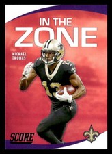 Michael Thomas 2020 Score In the Zone  Card #IZ-MT New Orleans Saints