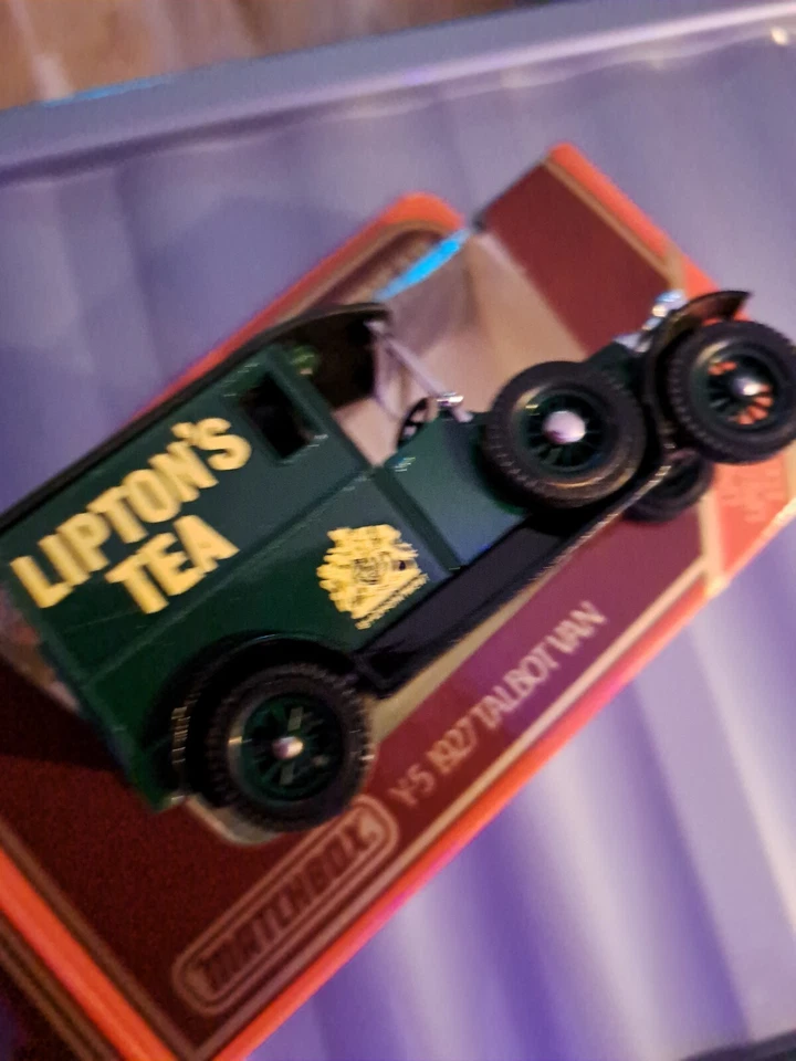 VINTAGE MATCHBOX MODELS OF YESTERYEAR 1927 TALBOT VAN "LIPTONS"  Y-5 - Image 3 of 4