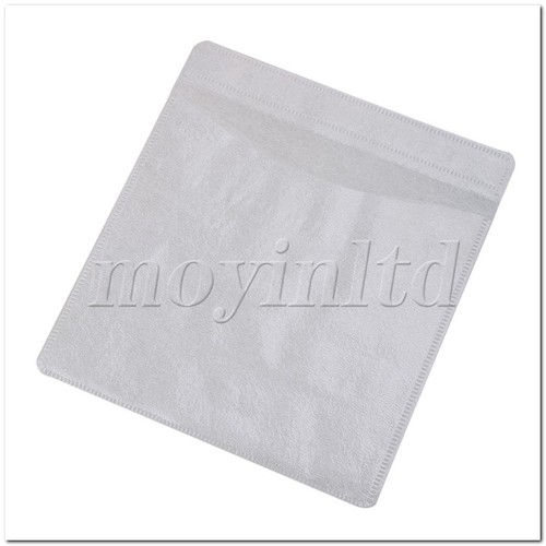14x13cm OPP Plastic CD DVD Double-sided Sleeves Holder Set of 500 White - Bild 5 von 6