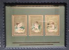Framed Antique Advertising Showcards — photo 2
