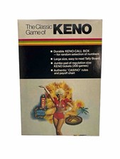 Vintage Classic Games Co. 1976 THE CLASSIC GAME OF KENO FK01 Made In USA