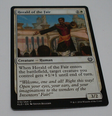 MTG Karte - Herald of the Fair - Creature - Human - Magic the Gathering Neu