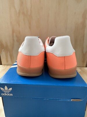 Adidas Size 4us Gazelle Indoor Beam Orange Gum - HQ9016 | eBay