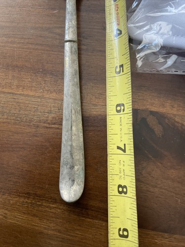 Vintage Rare Soup Spoon Stainless Steel Flatware 8” Vintage Silverware dc7 - Picture 3 of 3
