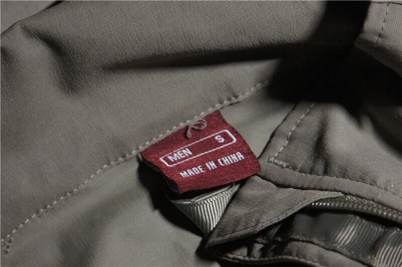 PCU L5 Táctico Nylon Exterior Senderismo Sudadera con Capucha Abrigo Suave Cremallera Chaqueta de Viaje Foto 4 de 4