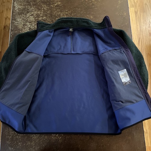 Rare Vintage 1986 Patagonia Deep Pile PEF Fleece Full Zip Jacket Made USA Sz XL - Picture 6 of 14