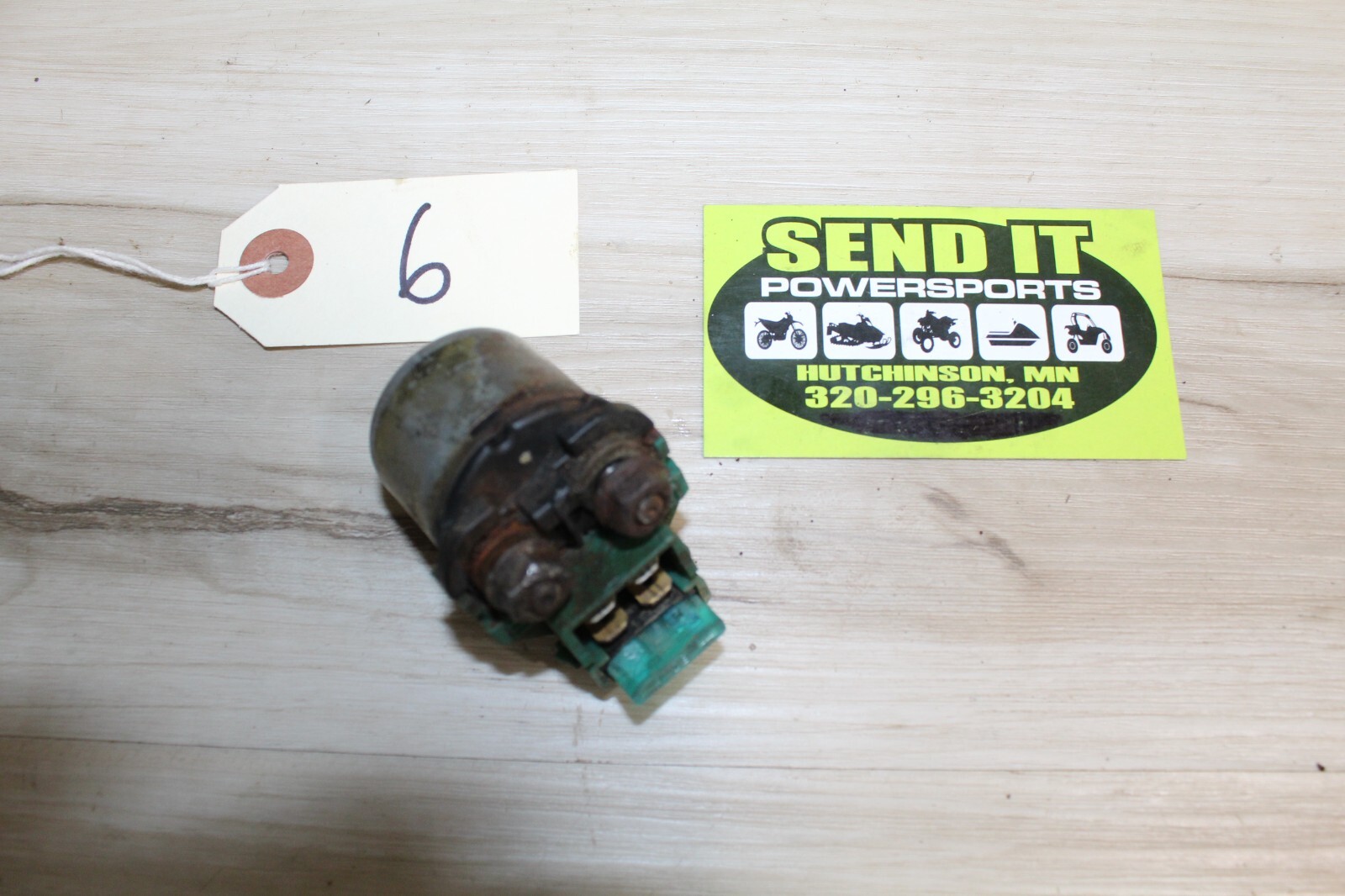 Suzuki Starter Relay Caltric Starter Solenoid Relay Replacement - Foto 6