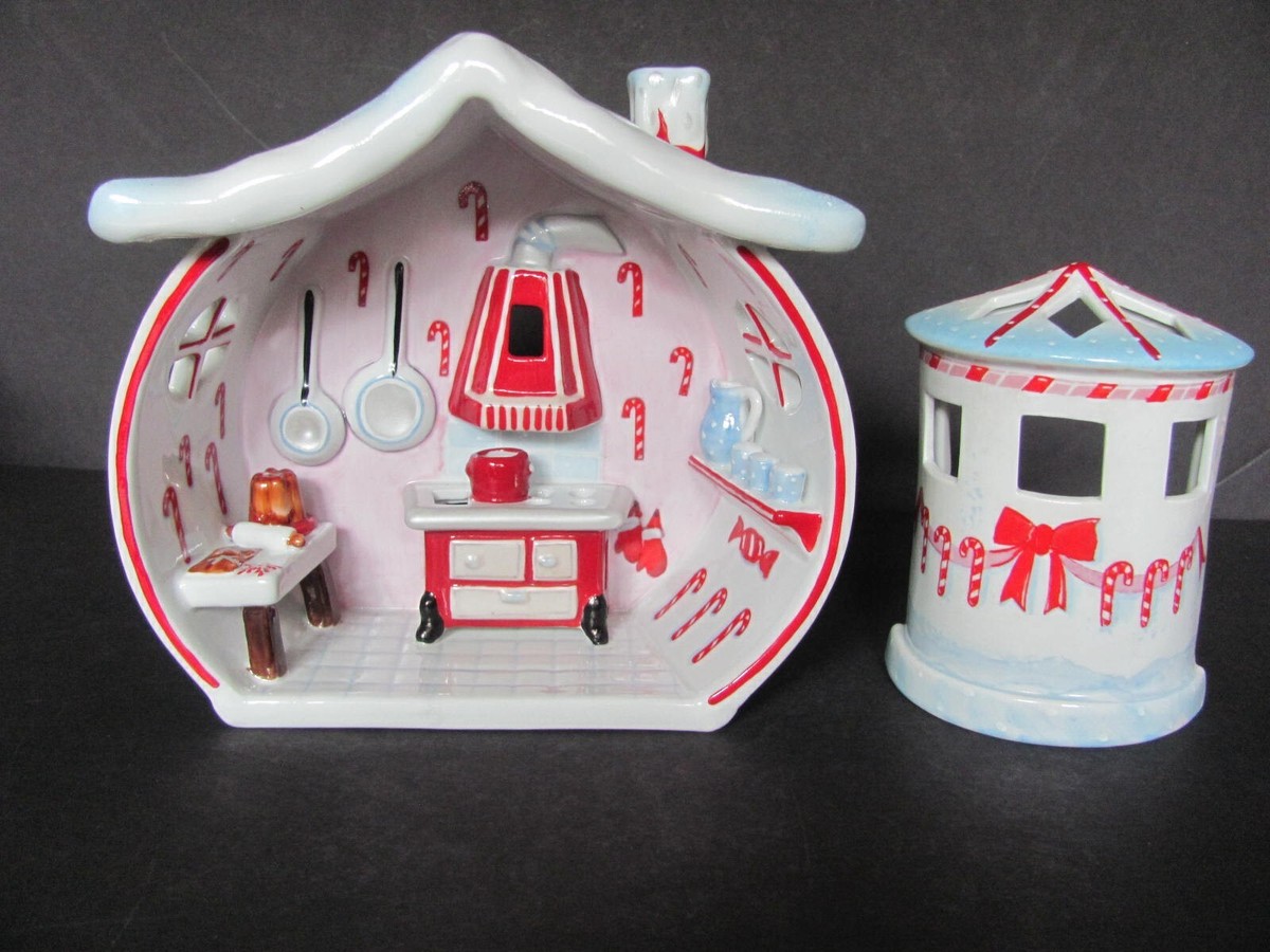 VILLEROY & BOCH NORDPOL SANTA TEALIGHT CANDLE NORTH POLE HOUSE MRS