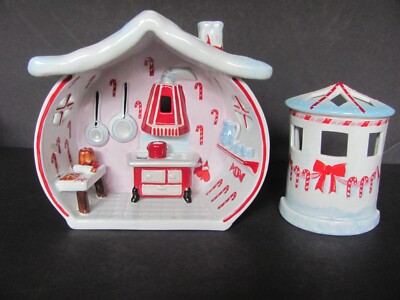 VILLEROY & BOCH NORDPOL SANTA TEALIGHT CANDLE NORTH POLE HOUSE MRS
