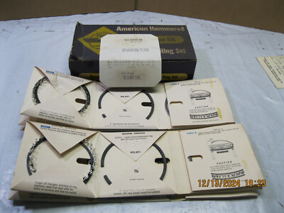 American Hammered 5737KX STD Premium Piston Ring Set