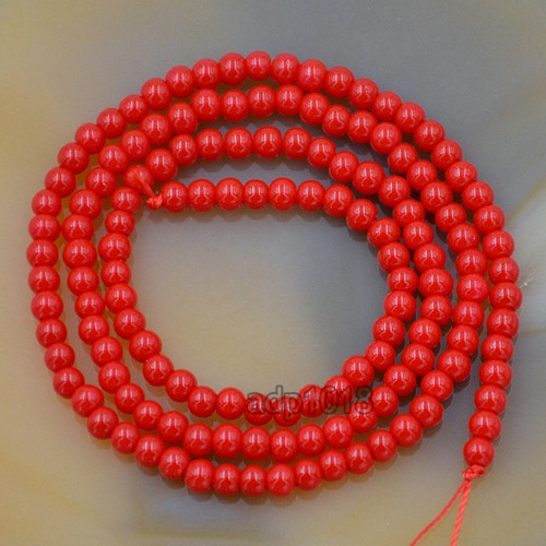 Großhandel Top Qualität Tschechische Glasperle Runde Perlen 16"" 3 mm 4 mm 6 mm 8 mm 10 mm - Bild 140 von 167