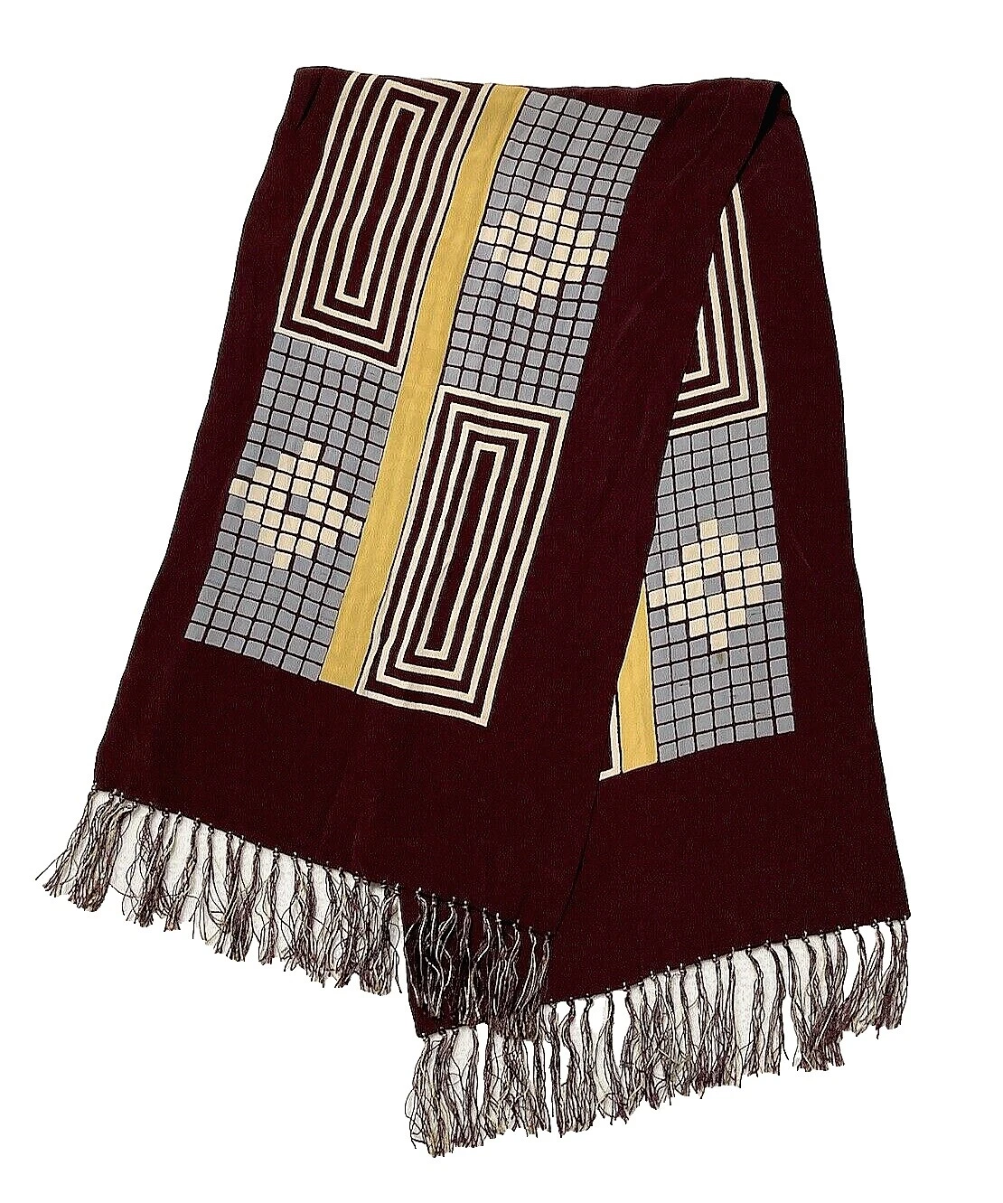 Rayón de Hombre bufanda bufandas y estolas Vintage