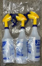 💦FREE SHIP💦3pcs x Zep Professional Sprayer Bottles 32-oz Adjustable Nozzle
