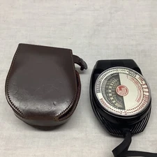 Dejur Amsco Corp. MCM Exposure Meter Model 40 With Case Made In USA