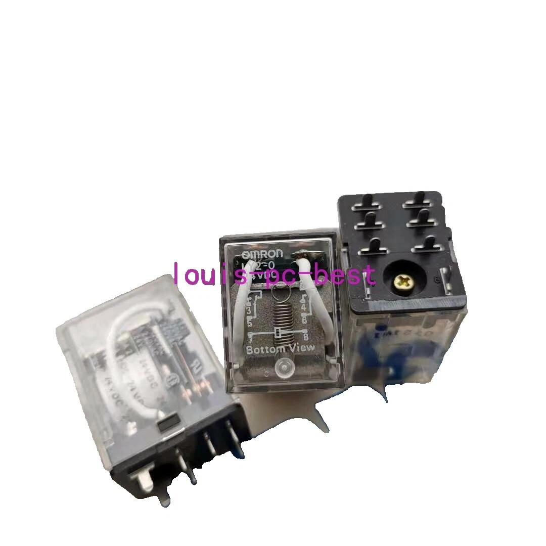 Relés Omron 8-Pin Clavijas