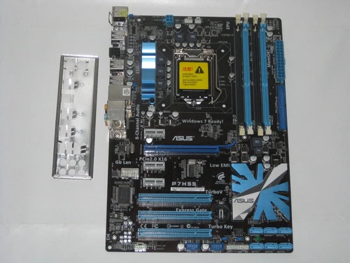Asus Mainboard, Modell P7H55, REV: 1.00G, Sockel LGA 1156