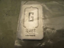 audio research g series metal badge plate [4*X-14]