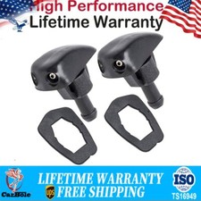 2PCS Universal Car Windshield Wiper Nozzle Sprayer Washer Spray Nozzle Sprinkler
